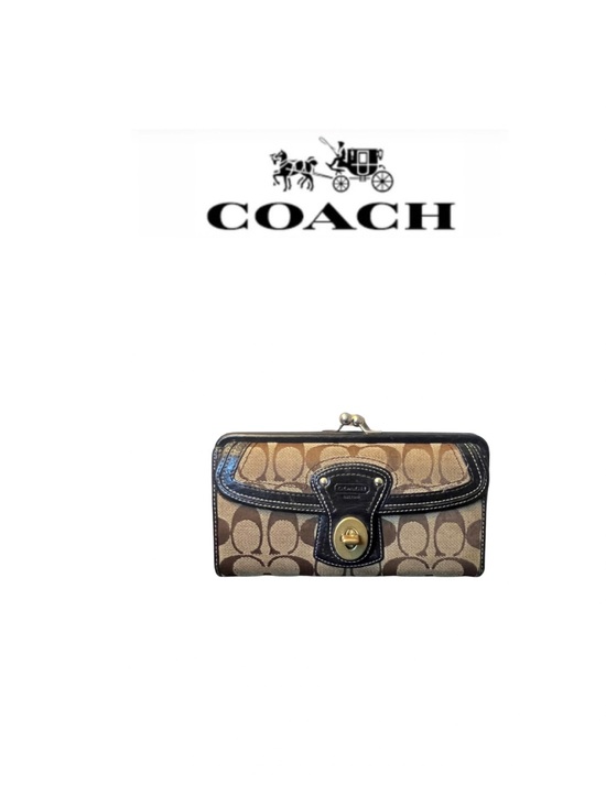 Coach Handbags - Coach Legacy Project 65th Anniversary Kisslock Wallet